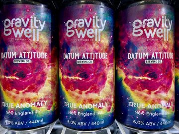 True Anomaly | New England IPA | 6% | Gravity Well Collab | 6 Pack